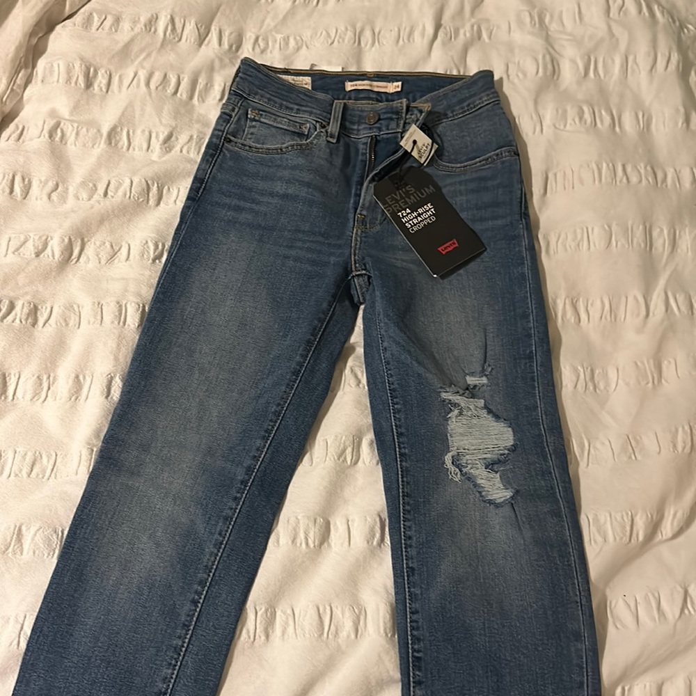 Levi’s 724 High Rise Straight Jeans